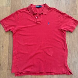 Ralph Lauren Polo Vibrant Red Polo Shirt